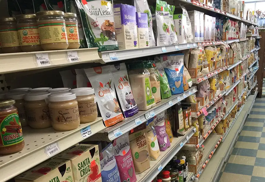 Food Fantasies - dry goods, pantry staples, aisle of grocery store - Springfield, IL