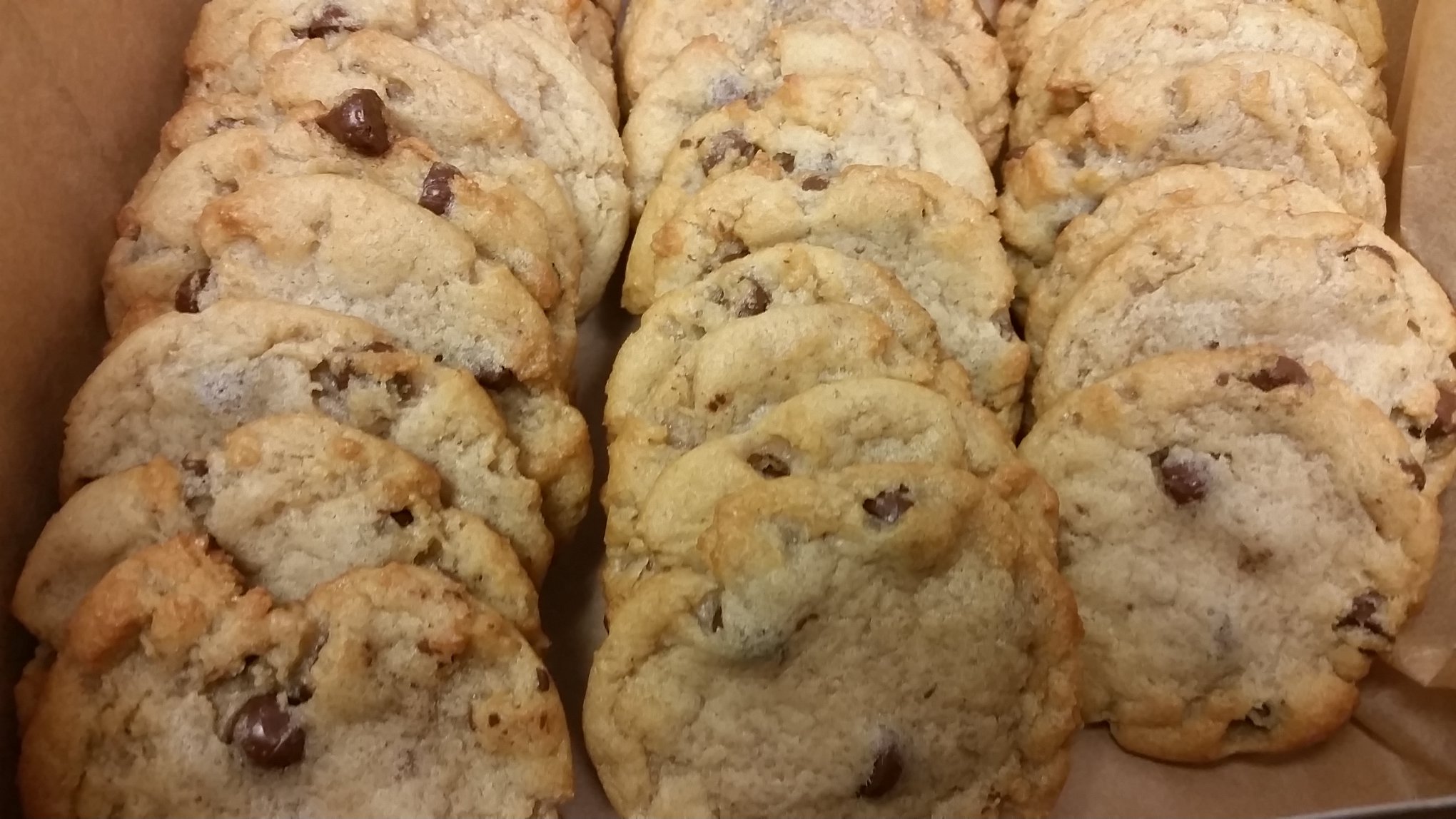 choc chip cookies